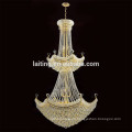 Guzhen iluminación lámpara colgante lámpara de araña de techo de cristal chino para hotel proyecto 62037